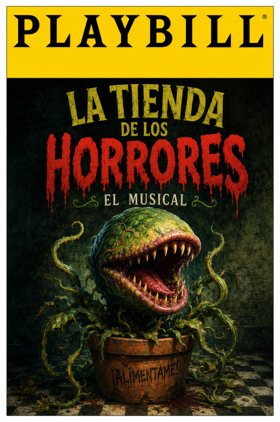 Little Shop of Horrors — Playbill