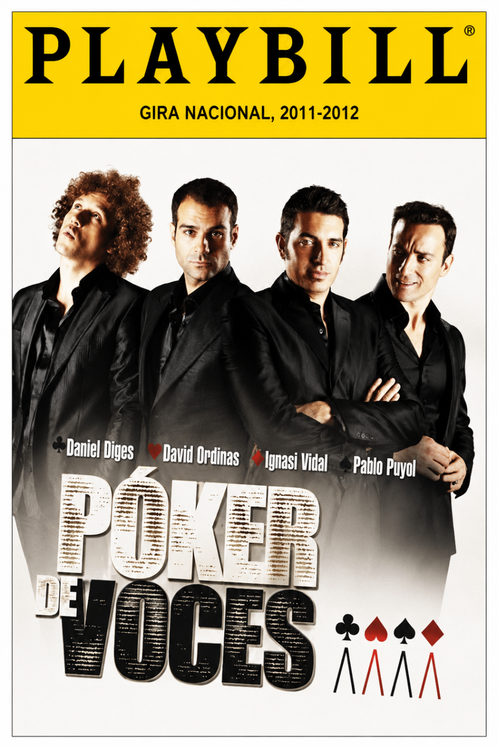 Poker de Voces — Playbill