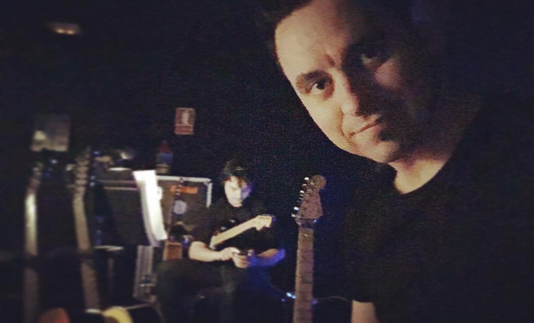Moments before curtain up