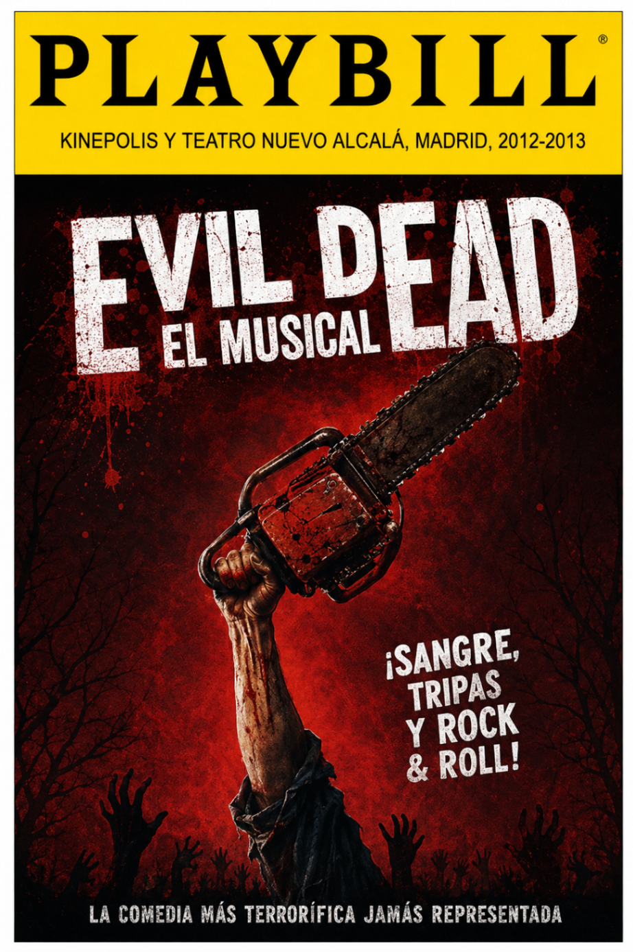 Evil Dead — Playbill