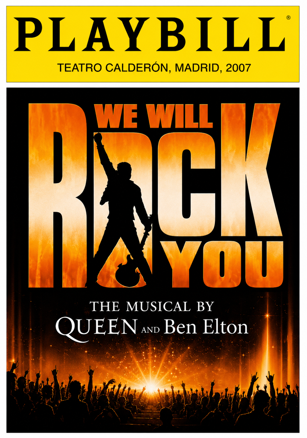 We Will Rock You — Playbill